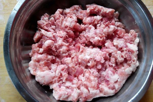 香葱猪肉饼的做法图解1