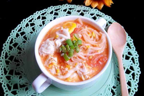 番茄鸡蛋面的做法图解7