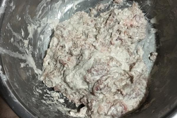 滑肉煮西洋菜的做法图解2