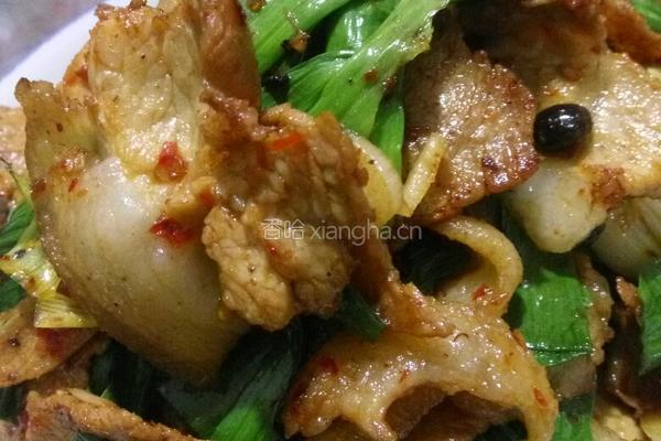 传统回锅肉（蒜苗回锅）的做法图解8