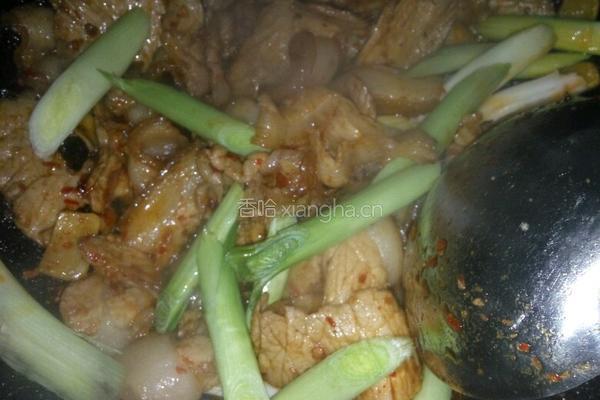 传统回锅肉（蒜苗回锅）的做法图解6