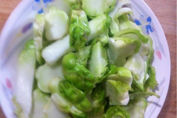 肉片儿菜的做法图解3