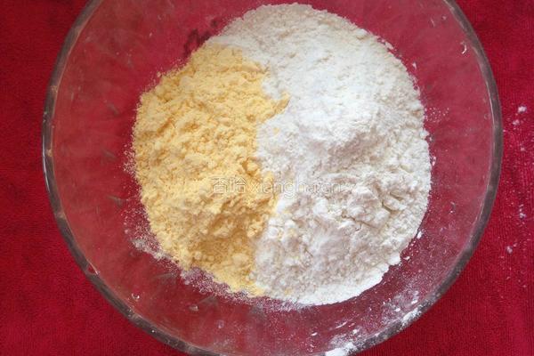 红豆蒸饼的做法图解1