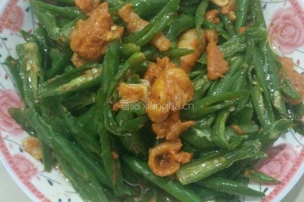 青椒炒骨肉相连的做法图解5