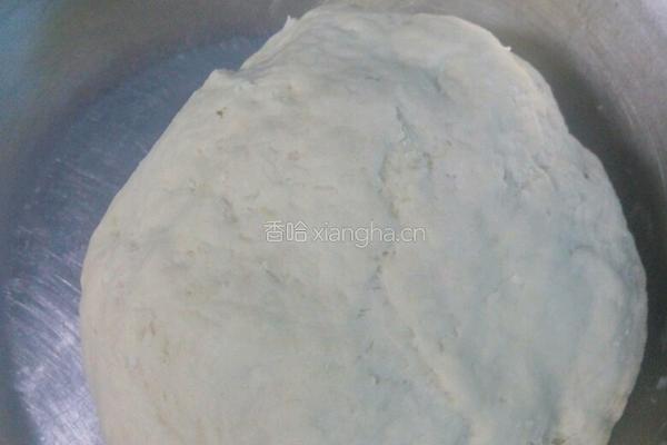 黑芝麻红豆沙馅饼的做法图解1