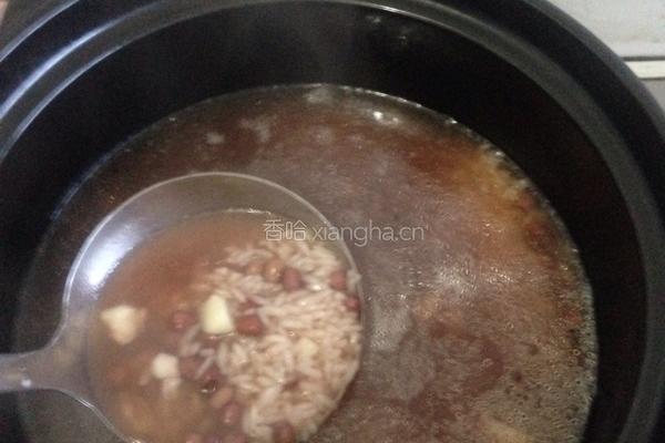 红豆糯米饭的做法图解4