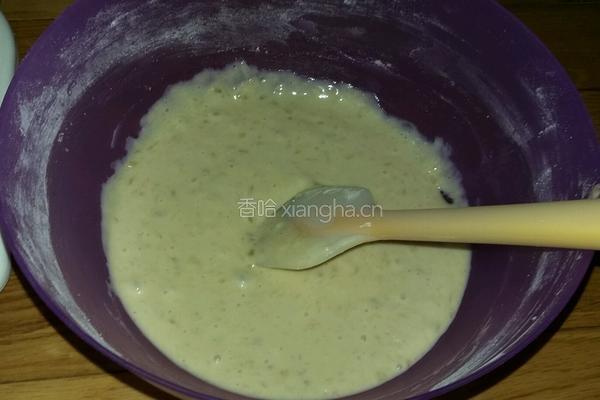 香蕉果仁磅蛋糕的做法图解4