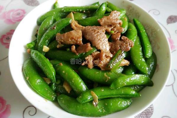 甜豆炒肉的做法图解9