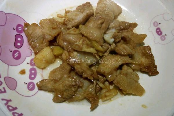甜豆炒肉的做法图解5