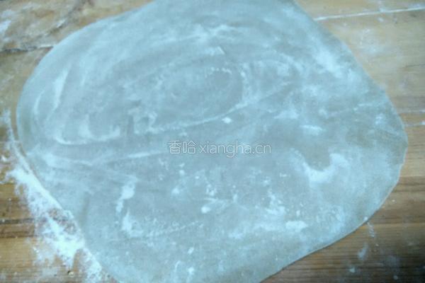 绿豆面手擀面的做法图解4
