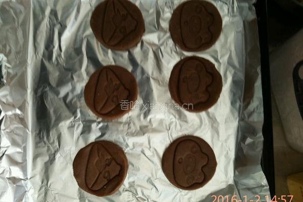 巧克力饼干的做法图解5