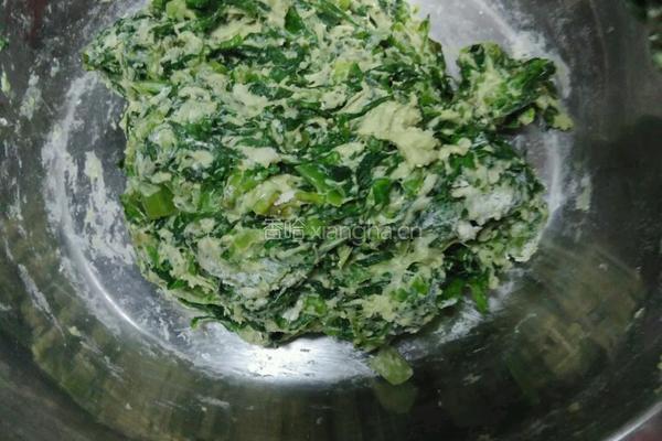 蒸菜团的做法图解4