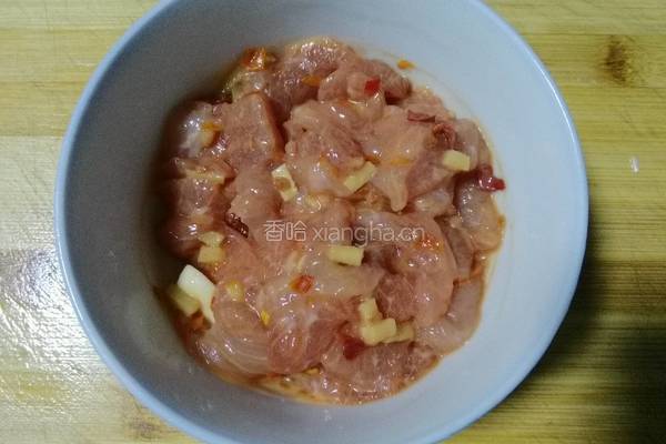 蘑菇炒肉片的做法图解4