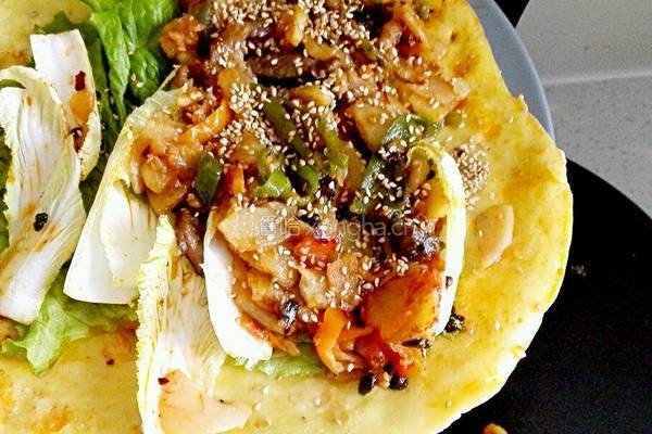 自制土豆卷饼的做法图解4