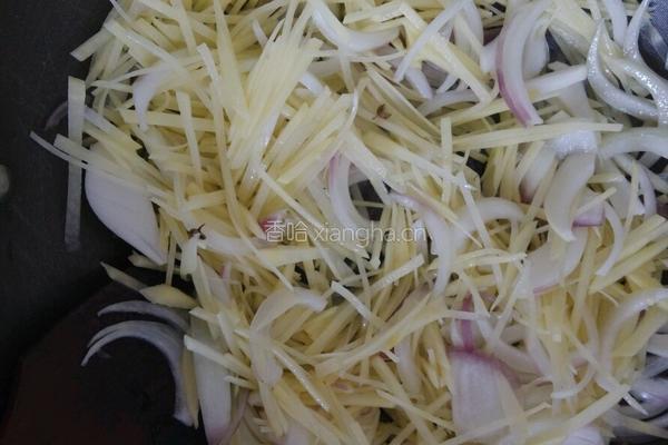 洋葱土豆丝的做法图解5