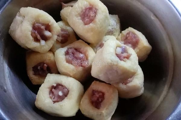 羊肉酿豆腐的做法图解6