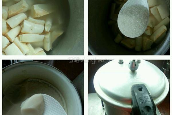 白糖木薯的做法图解2