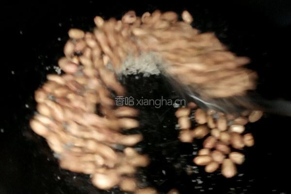 炒香酥花生的做法图解2