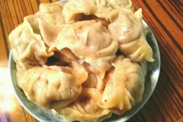 驴肉芹菜蒸饺的做法图解22