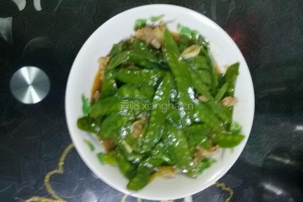 牛肉炒荷兰豆