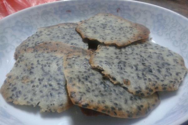 芝麻薄饼的做法图解7