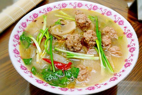 泡菜园子汤的做法图解8