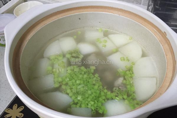 芹菜萝卜排骨汤的做法图解9