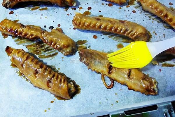 蒜香烤鸭翅的做法图解13