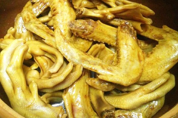 卤鸭翅鸭掌(酱油版)的做法图解7