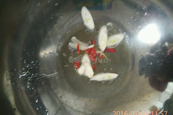 辣炒猪血的做法图解4