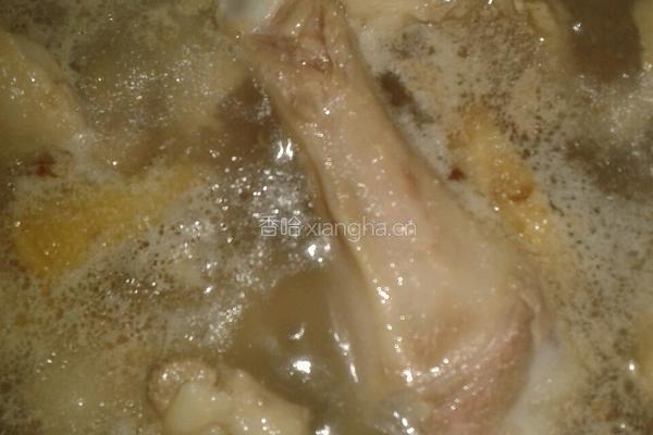 鸭腿炖萝卜的做法图解5