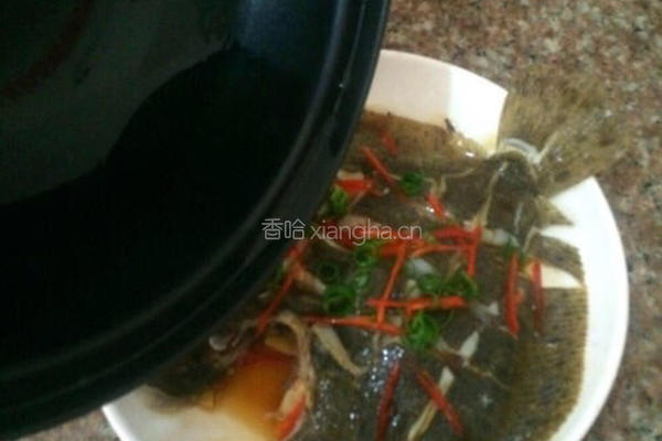 清蒸多宝鱼的做法图解11