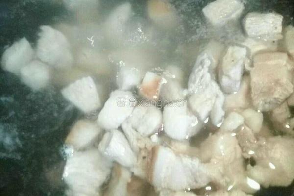 无油版红烧肉的做法图解4