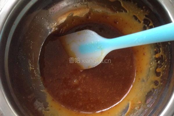 红糖黑芝麻饼干的做法图解3