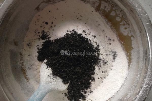 红糖黑芝麻饼干的做法图解7