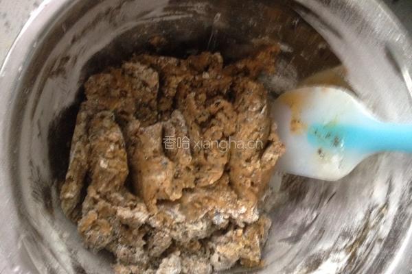 红糖黑芝麻饼干的做法图解8