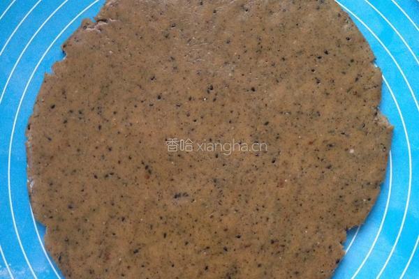 红糖黑芝麻饼干的做法图解10