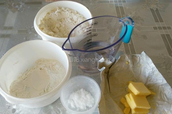 千层酥皮的做法图解2