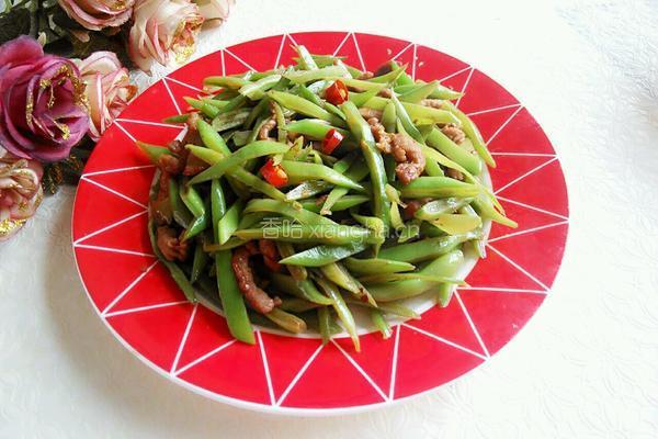 芸豆角炒肉丝的做法图解11