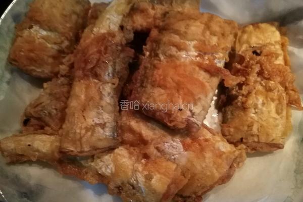 香酥炸带鱼的做法图解11