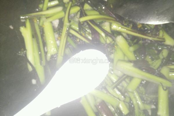 清炒红菜苔的做法图解6