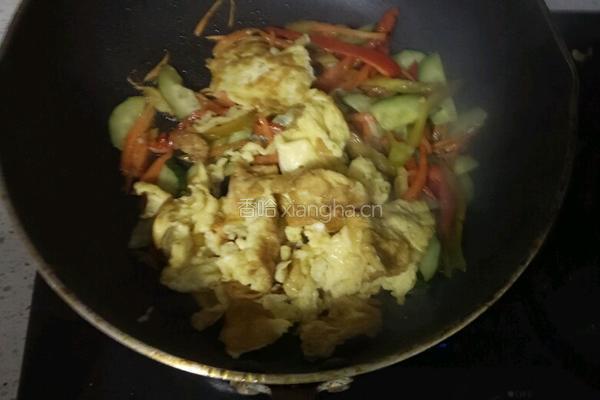 炒米粉的做法图解4