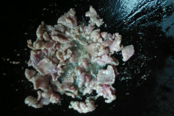 肉丝炒榨菜的做法图解4