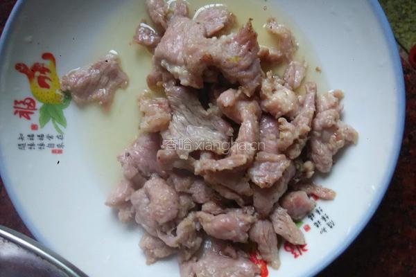 肉丝炒榨菜的做法图解5