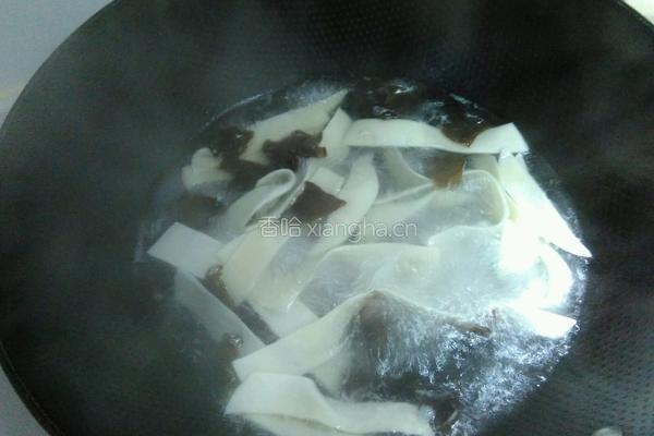 片儿汤的做法图解4