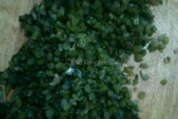 芥菜小豆腐的做法图解2
