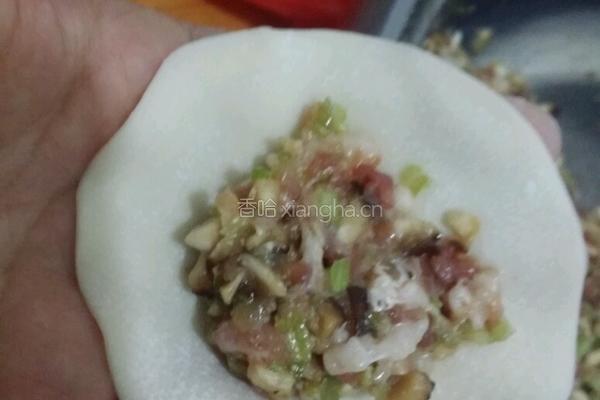虾仁饺子的做法图解4