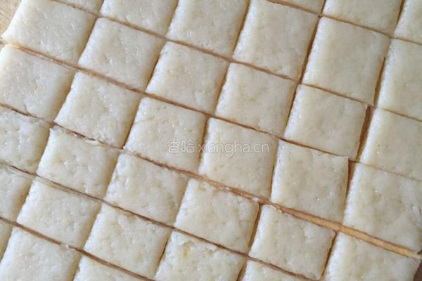 牛奶方块饼干的做法图解9