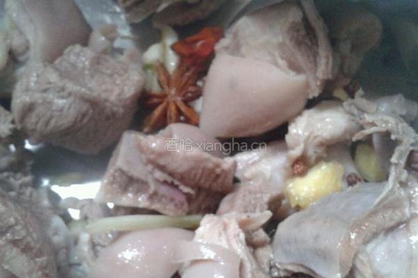 羊肉萝卜煲的做法图解3