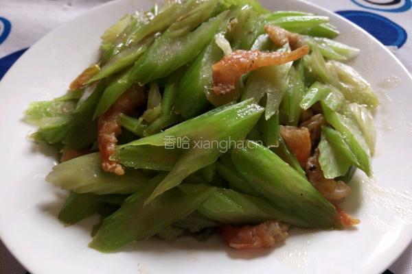 金钩西芹的做法图解5